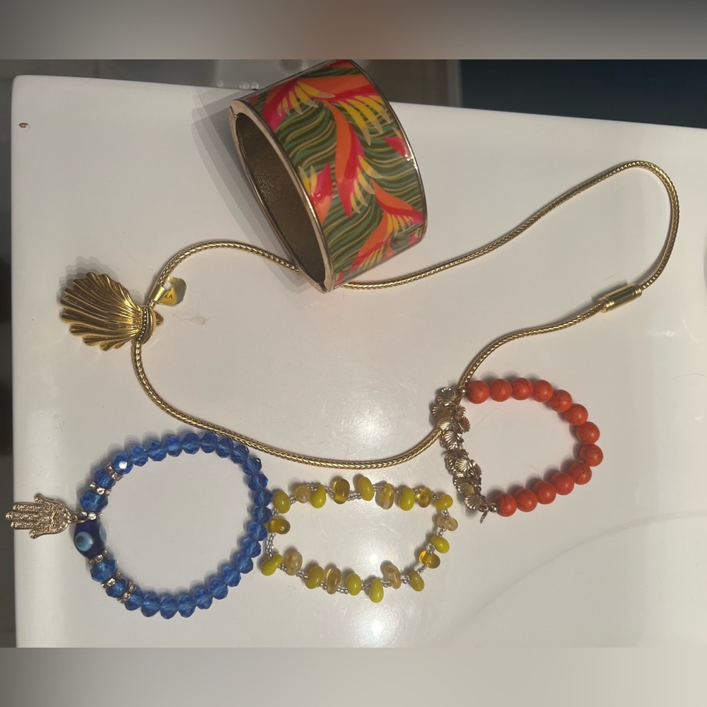 Colorful Tropical Jewelry Lot